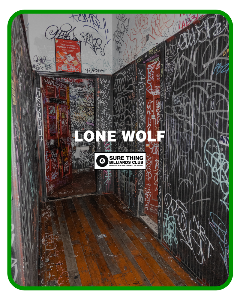 Sure Thing Billiards Club: Lone Wolf (Bushwick)