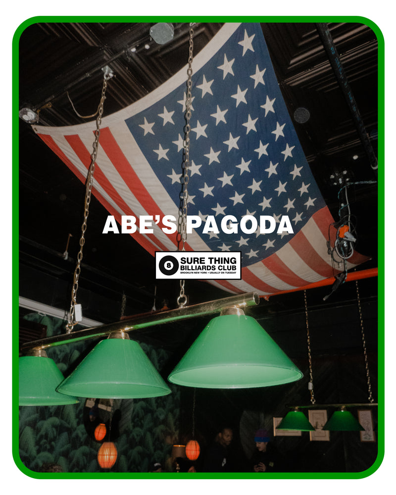 Sure Thing Billiards Club: Abe's Pagoda (Bushwick)