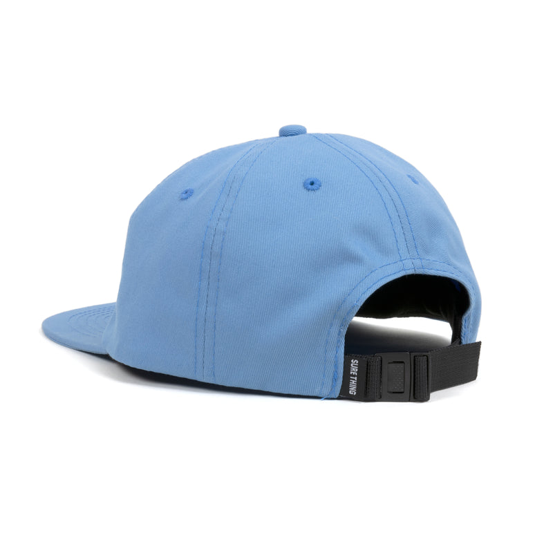 Logo 6 Panel Hat, Bruin Blue